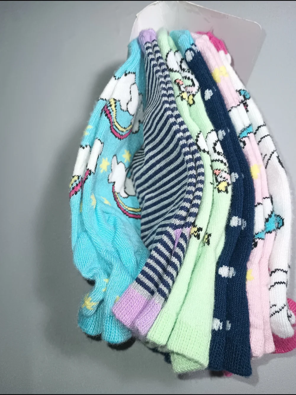Wonder Nation Girls' No Show Socks